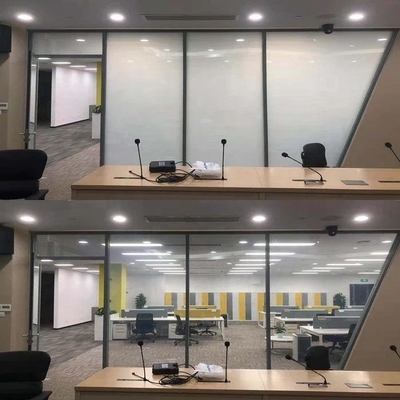 Mingtu PDLC Film Smart Film de vidrio intercambiable película adhesiva para puertas de ventanas energía