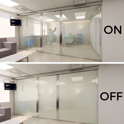 Mingtu PDLC Film Smart Film de vidrio intercambiable película adhesiva para puertas de ventanas energía