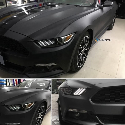 Mingtu Superficie negra mate Batalla Película gris de PPF para automóviles Ventaja de película de vinilo para automóviles