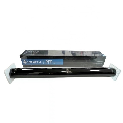 Película PPF para automóviles MINGTU Película PPF TPU 7.5mil 1.52x15m Película de protección de pintura de cuerpo negra