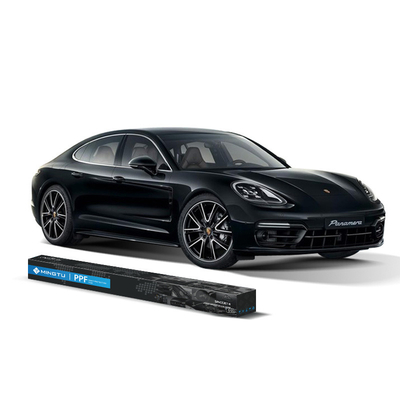 Película PPF para automóviles MINGTU Película PPF TPU 7.5mil 1.52x15m Película de protección de pintura de cuerpo negra
