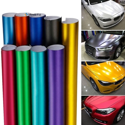 Mingtu OEM ODM 1.52X18m Rollo Esmeralda Verde envoltura de automóvil película de vinilo estilo de diseño de fan club