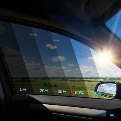 Mingtu NX05 VLT8% Film solar negro para automóviles Pegatina de tintura de ventana PET para sombrillas y bloque UV