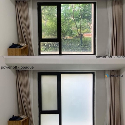 Ventana conmutable Blanco PDLC Película de tinte para suministro de energía Estilo de diseño moderno Blanco