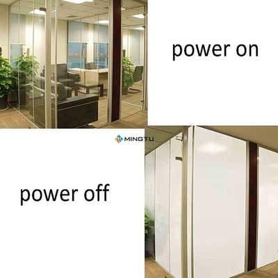Ventana conmutable Blanco PDLC Película de tinte para suministro de energía Estilo de diseño moderno Blanco