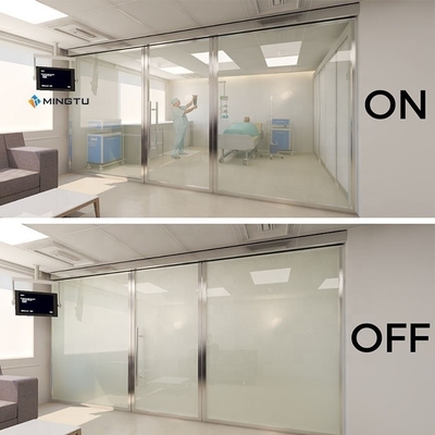 Ventana conmutable Blanco PDLC Película de tinte para suministro de energía Estilo de diseño moderno Blanco