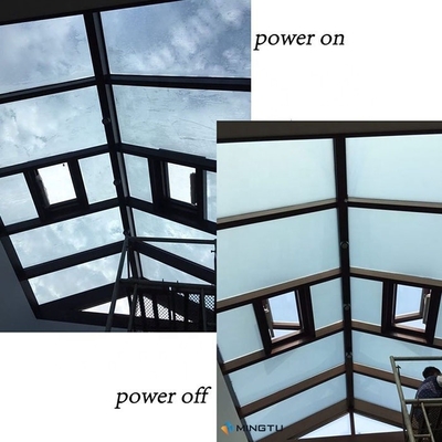 Ventana conmutable Blanco PDLC Película de tinte para suministro de energía Estilo de diseño moderno Blanco