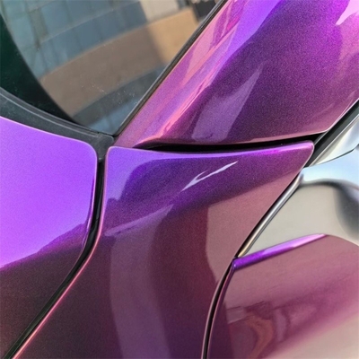 Adhesivo extraíble Ultra Matte Purple Car Wrap Vinyl con tolerancia a altas temperaturas