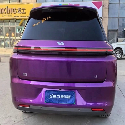 Adhesivo extraíble Ultra Matte Purple Car Wrap Vinyl con tolerancia a altas temperaturas