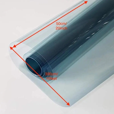 10 Película UV para ventanas de automóviles Mingtu NX50 VLT50% de altura PET Tinta de ventana solar anti amarilla