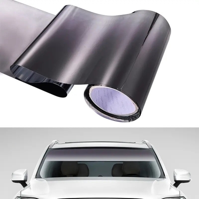 Mingtu UV400 UVR 100% Protección del parabrisas delantero del automóvil Sombra pegatina de ventana tira de aislamiento térmico Película de tinte