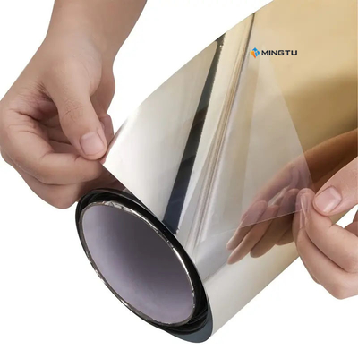 Mingtu UV400 UVR 100% Protección del parabrisas delantero del automóvil Sombra pegatina de ventana tira de aislamiento térmico Película de tinte