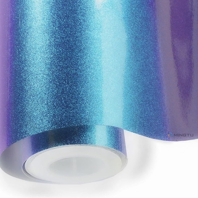 Mingtu Púrpura Azul Mate Camaleón Adhesivo Decal Film de pegatina para la posición del cuerpo