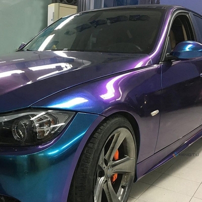 Mingtu Chameleon envoltura de vinilo brillante Estados Unidos pegamento para adhesivos de decal de carrocería del vehículo