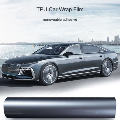 Mingtu 65ft X 5ft de satén de automóvil metálico cromo mate de vinilo lago verde de envoltura pegatina decal