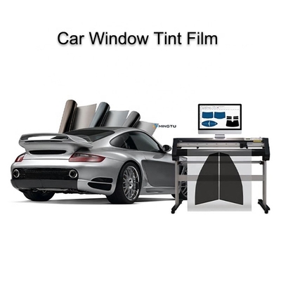 Mingtu PET 2 Ply 1.52*30M Película teñida Protector de pegatinas de protección solar Película para ventanas con VLT 50%