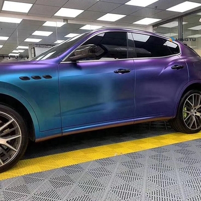 Posición del cuerpo Multicolor Car Vinyl Wrap para publicidad por Mingtu Custom Printing