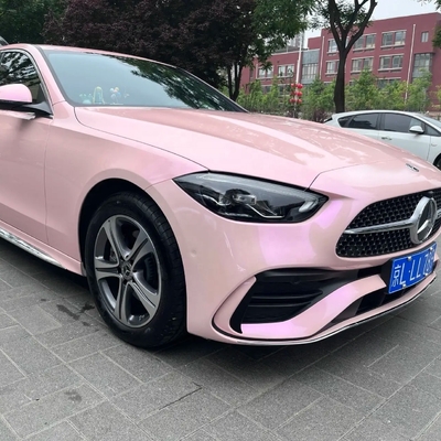 Envase de cambio de color de PVC cromo para automóviles de automóviles de vinilo de diseño de estilo de fan club