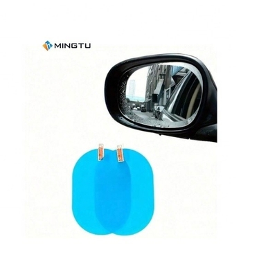 Protector auto pegatinas Nano recubrimiento película anti niebla a prueba de lluvia para el espejo retrovisor del coche