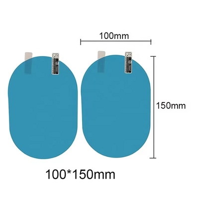 Protector auto pegatinas Nano recubrimiento película anti niebla a prueba de lluvia para el espejo retrovisor del coche