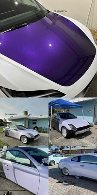 Posición del cuerpo a prueba de infrarrojos Mingtu 10 TPH PPF Película protectora para automóviles transparente mate