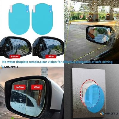 Logotipo personalizado Nano transparente de revestimiento de retrovisión de automóviles Película de espejo para espejos y ventanas laterales