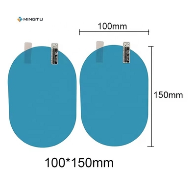 Pegatinas para el parabrisas para protección a prueba de lluvia Mingtu película de espejo retrovisor anti niebla de automóvil