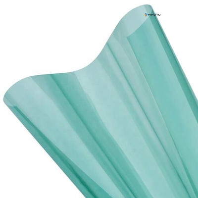 Mingtu VLT80% Protección UV aislamiento térmico Plata película reflectante para la privacidad de la ventana