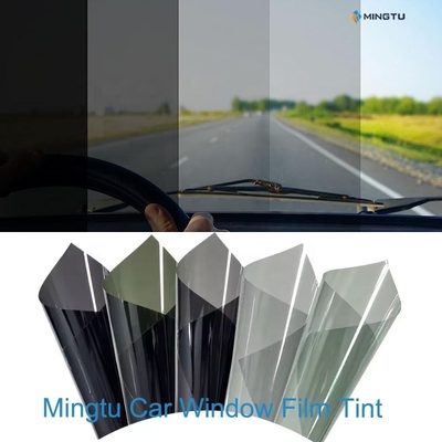 Mingtu 1.52x30m Películas solares para parabrisas de automóviles Películas reflectantes a prueba de UV para astronautas