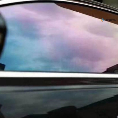 82% Protección UV Mingtu Película de tintura de ventanas con resistencia a la lluvia ácida y antibrillo