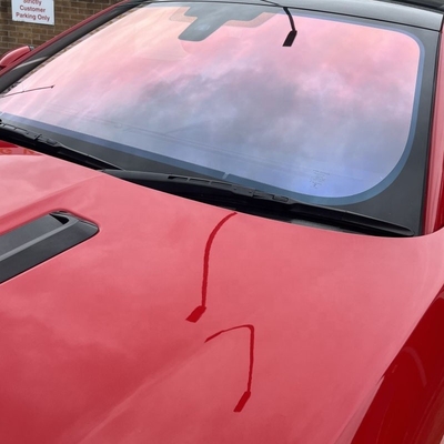 Protección de la privacidad Película para ventanas de automóviles de PET VLT 85% IR 40% Chameleon Película para automóviles