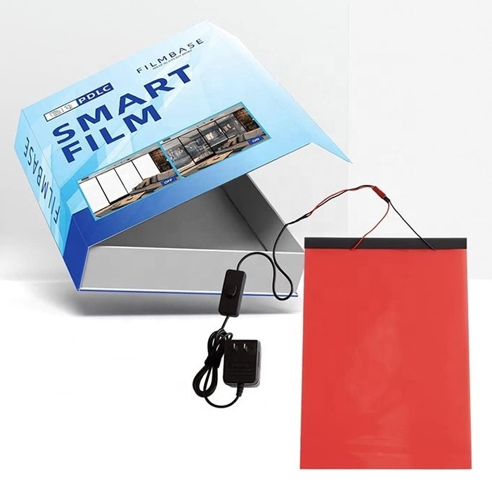 Mingtu PDLC Film Smart Film de vidrio intercambiable película adhesiva para puertas de ventanas energía