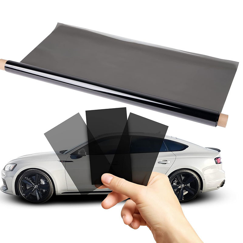 Mingtu NX50 VLT50% Negro Ultra Claros Control Solar Nano Cerámica Automóvil Calor UV Bloqueo de la ventana Tinta profesional película adhesiva