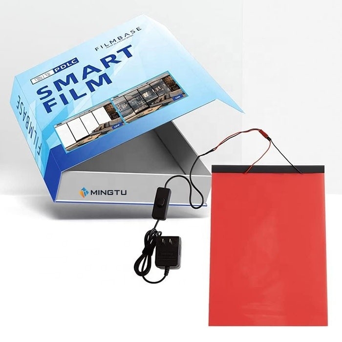 Película de cambio electrónica de ahorro de energía Mingtu para puertas corredizas Smart Tint Pdlc