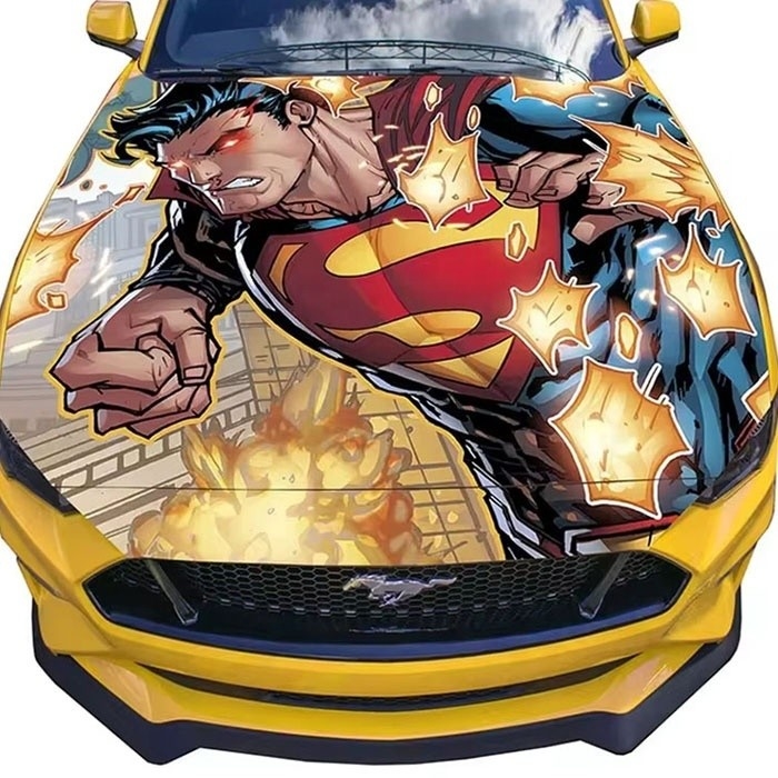 Posición del cuerpo Multicolor Car Vinyl Wrap para publicidad por Mingtu Custom Printing
