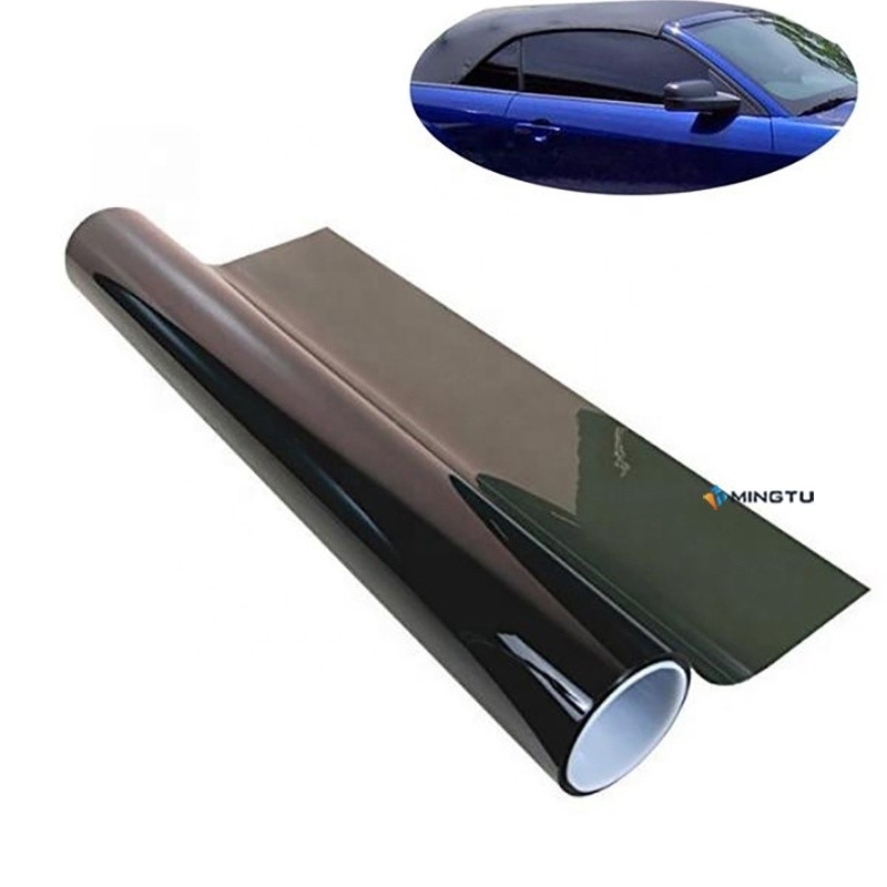 Pegatinas de parabrisas Mingtu Películas decorativas Rojo Camaleón Tinta PET Película de ventana inteligente