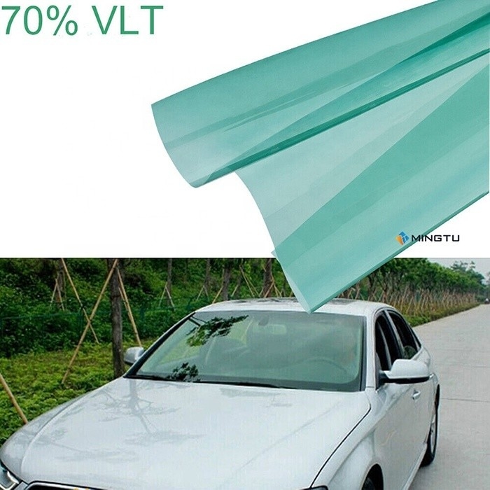 82% Protección UV Mingtu Película de tintura de ventanas con resistencia a la lluvia ácida y antibrillo