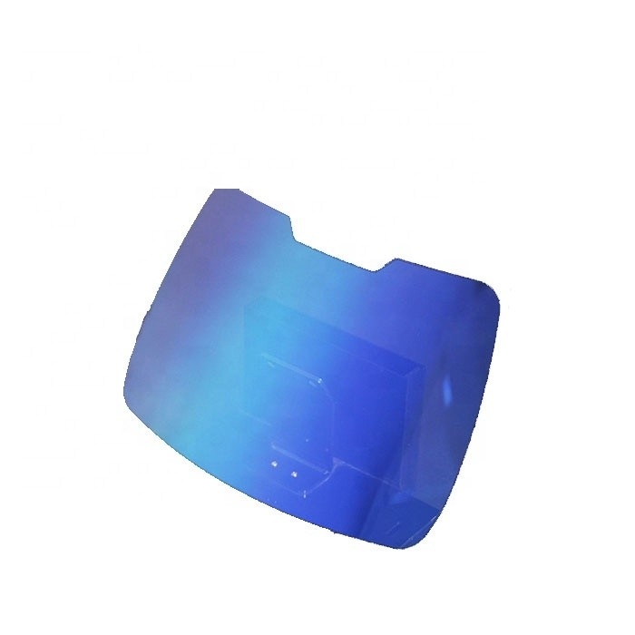 Película de ventana de aislamiento térmico de diseño de lujo para el lado del automóvil 82% VLT Chameleon Blue