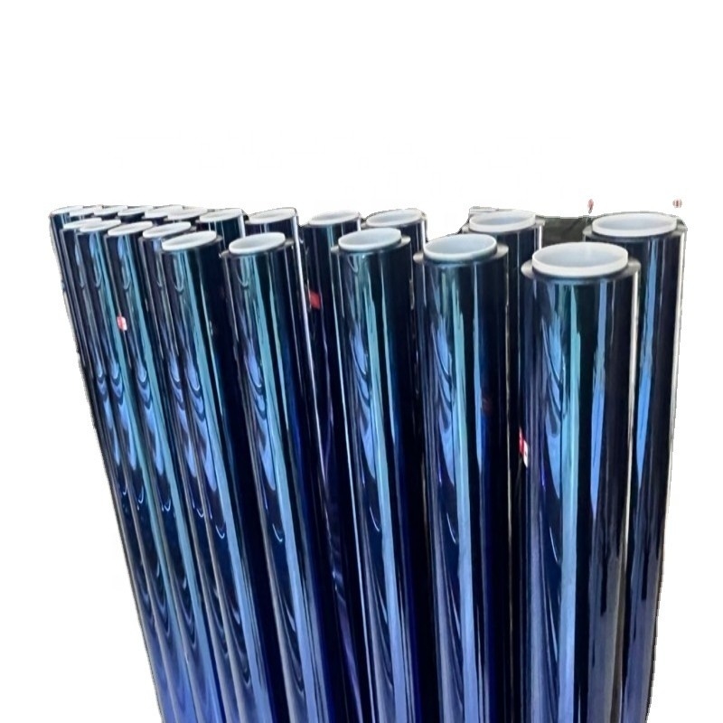 Ventana de coche de color solar de puesta de sol estilo de diseño de lujo / lujo Cameleón película de tinte 85% VLT